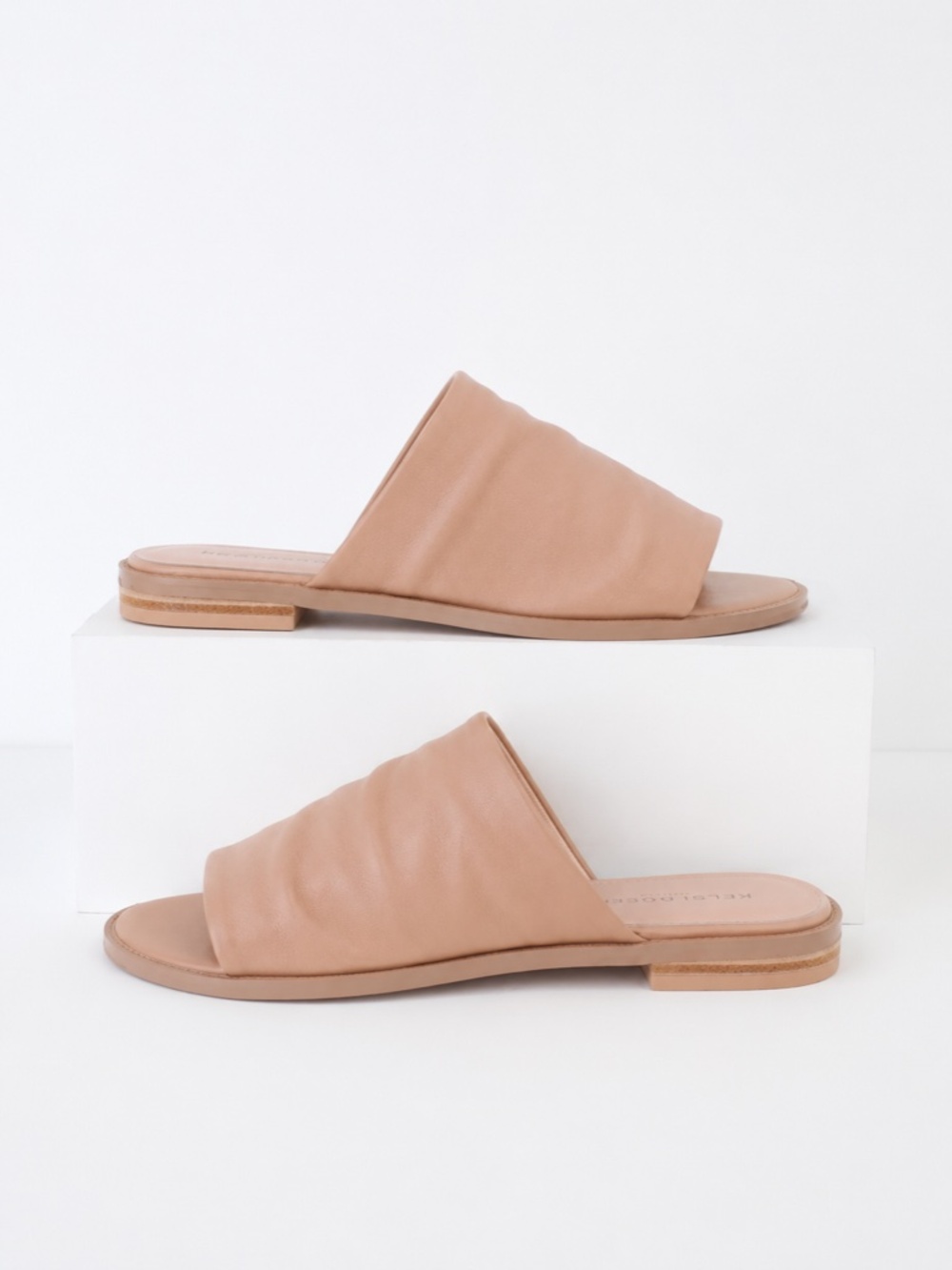 KELSI DAGGER LEATHER NUDE SANDAL